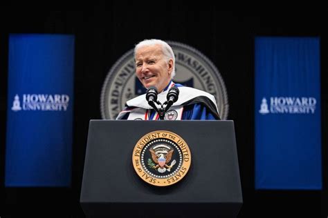 Biden gives commencement speech at Howard University: 'Hope can defeat fear'
